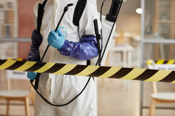 Professional Blood Cleanup technician working in Hackettstown, NJ